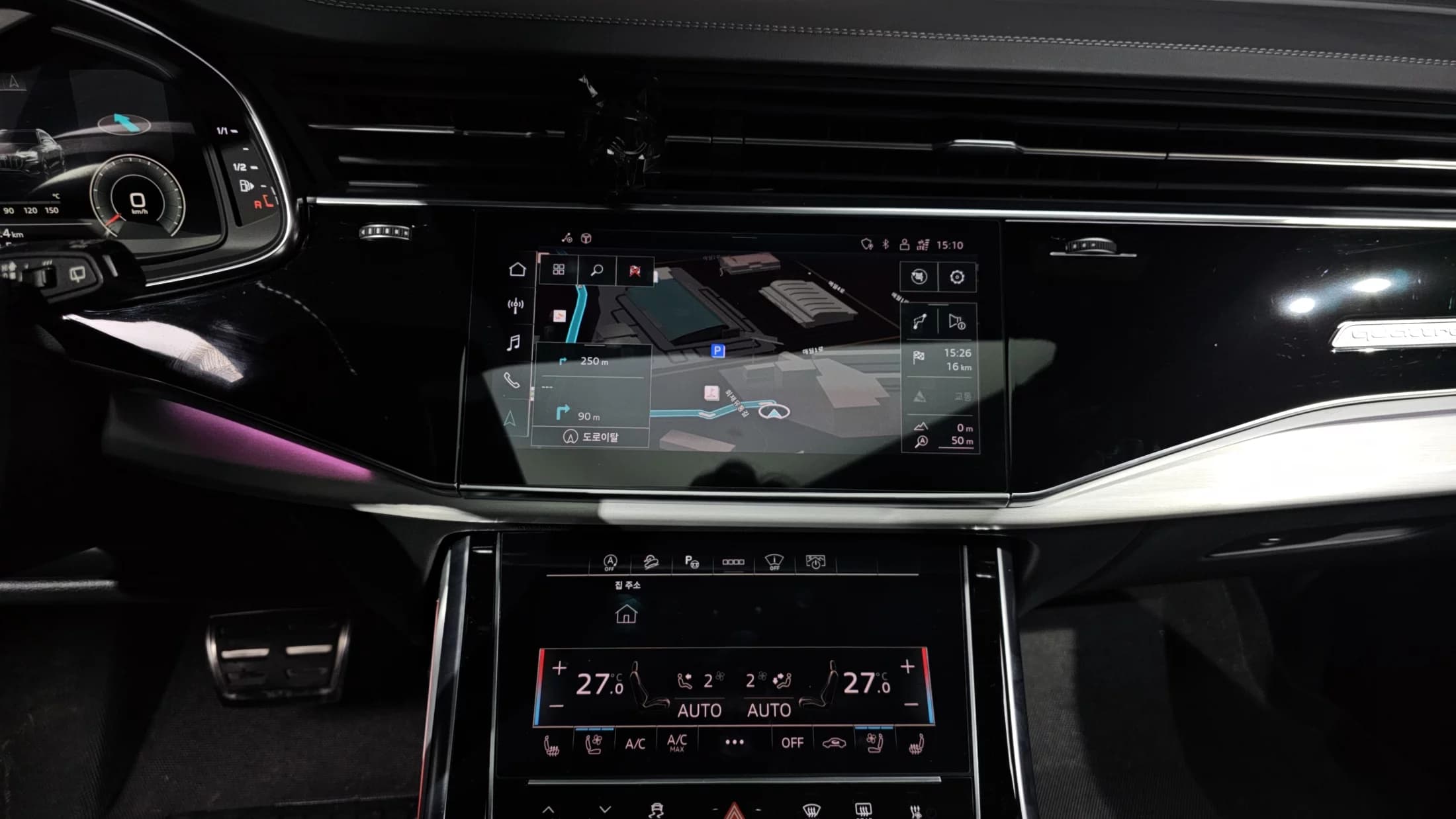 Audi Q8 50 TDI Quattro Premium, 2021 г. 42813 км. — фото 14