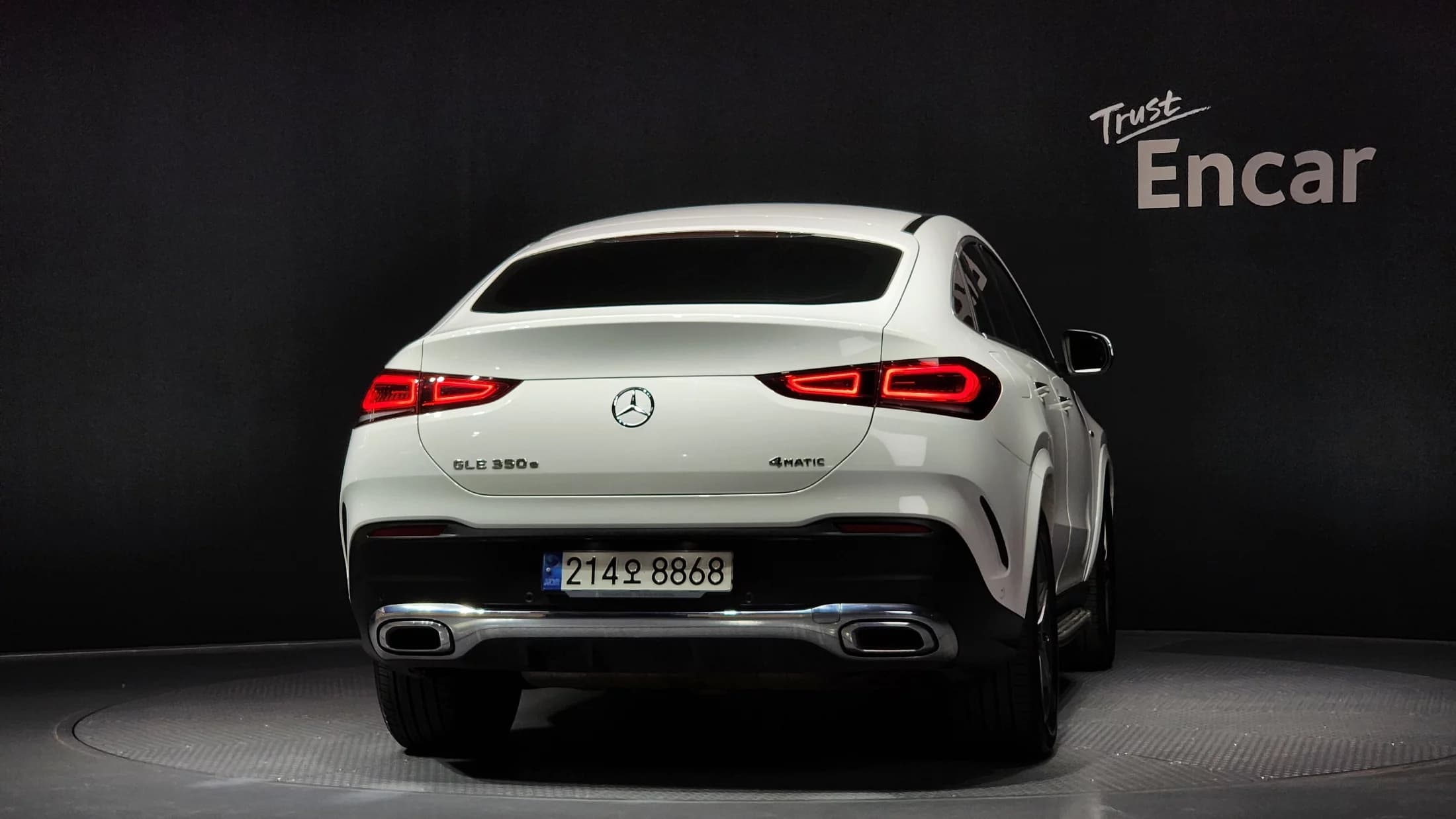 Mercedes-Benz GLE-Class GLE350e 4MATIC Coupe, гибрид, 2021 г. 99331 км. — фото 4