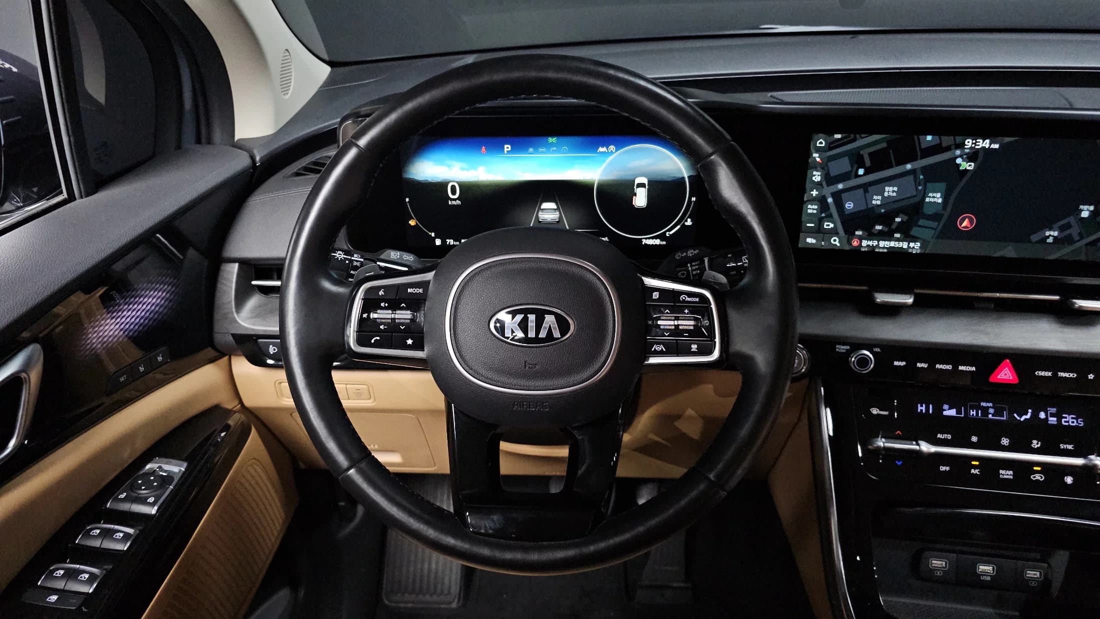Kia Carnival 9-Seater Signature, 2021 г. 74819 км. — фото 13