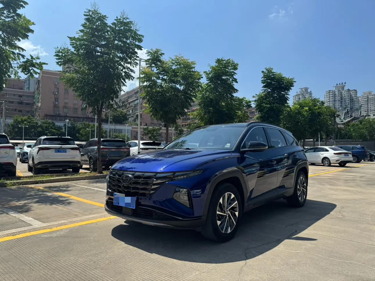 Hyundai Tucson L 2022 г. 30017 км.