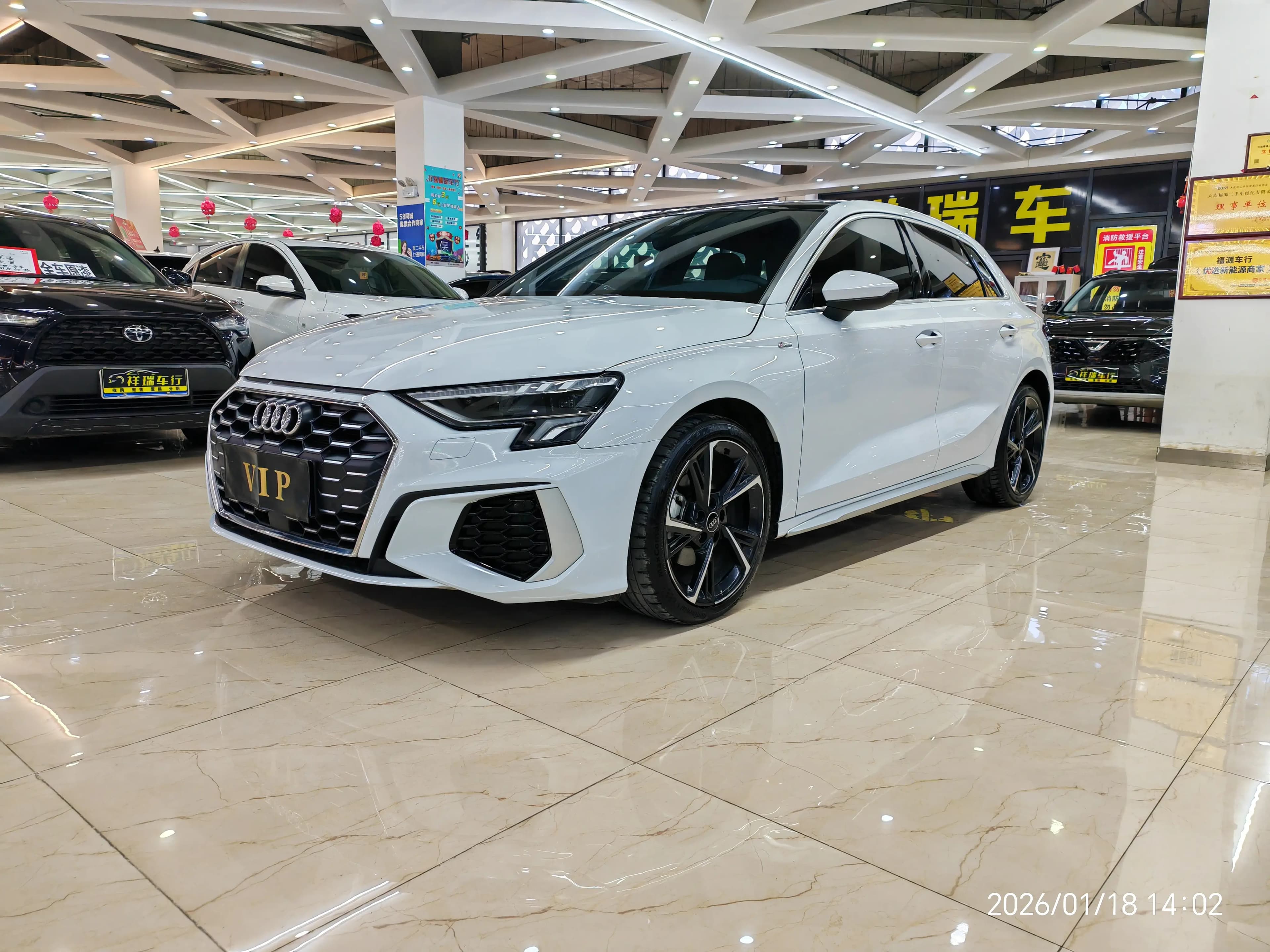 Audi A3 2022 г. 39023 км.
