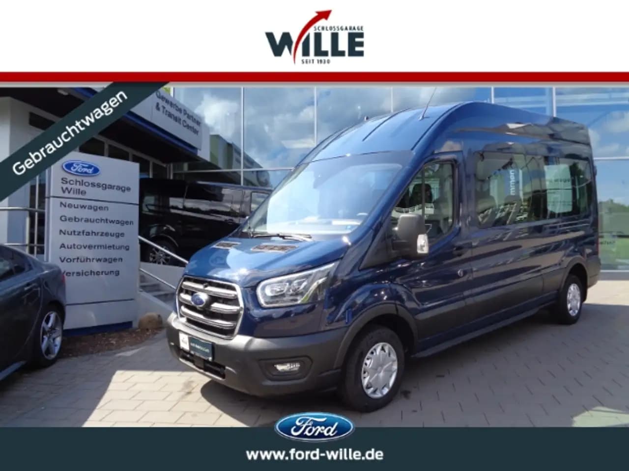 Ford Transit 2021 г. 3307 км.