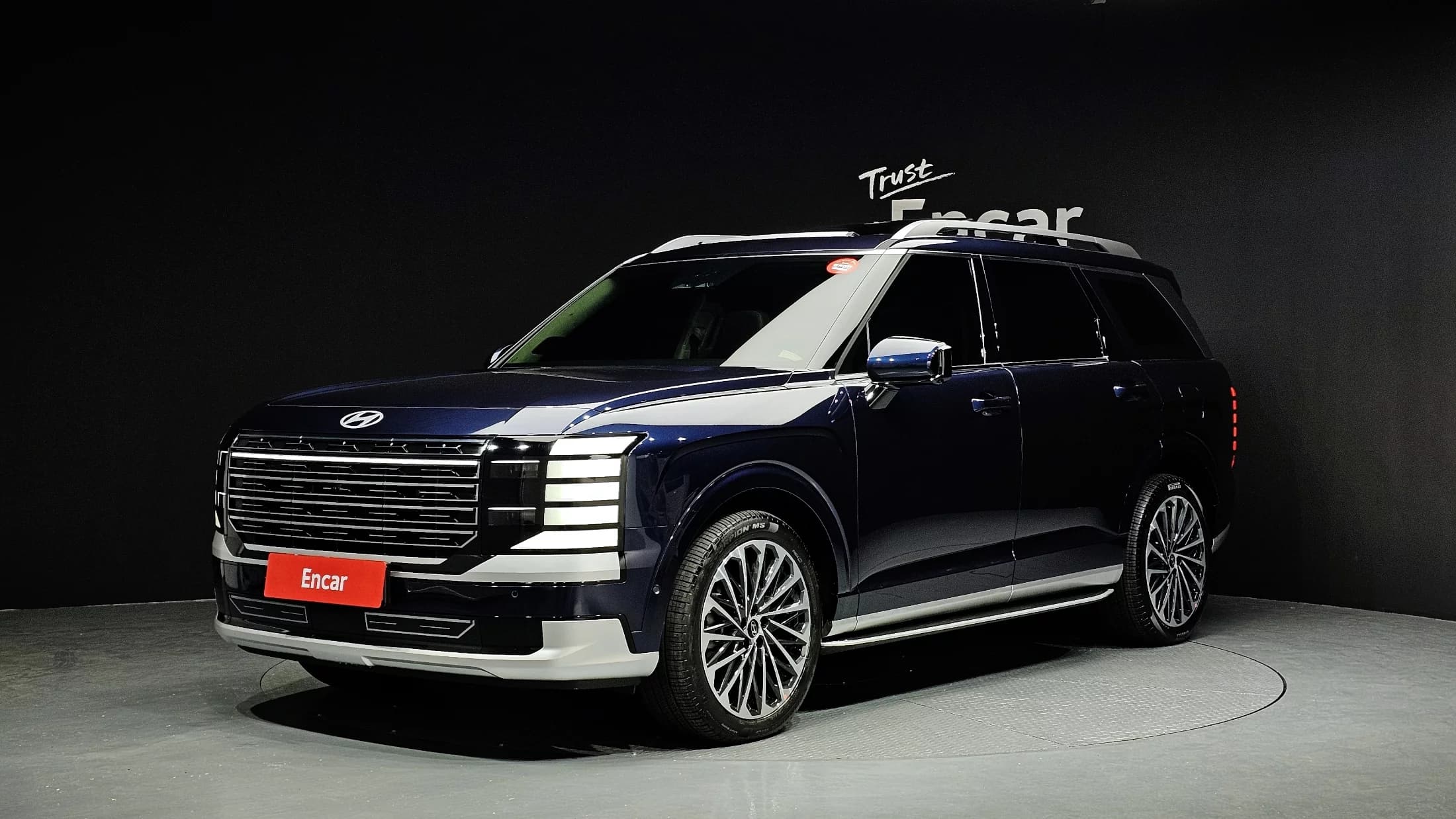 Hyundai Palisade Gasoline 2.5T 4WD 7-Seater Calligraphy, гибрид, 2025 г. 958 км.